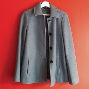 LIKE NEW Baby Blue Land’s End Peacoat